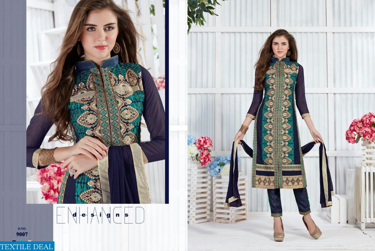 Samira Wholesale pure Georgette Fancy salwar suits